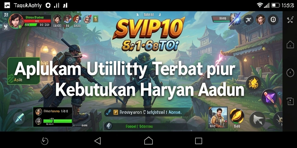 Tampilan antarmuka SVIP10 yang sederhana dan fungsional.